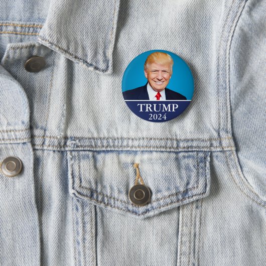 Trump 2024 button (Beispiel)