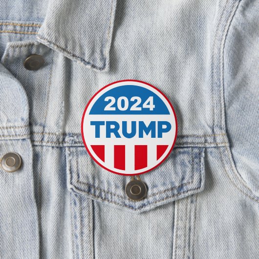 Trump 2024 button (Beispiel)