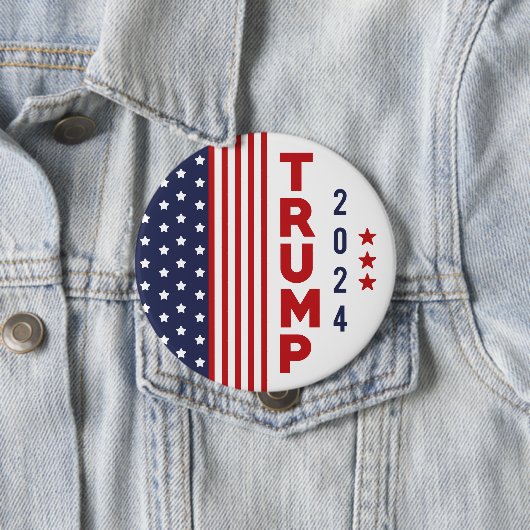 Trump 2024 button (Beispiel)
