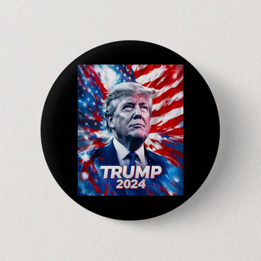 Trump 2024 button (Vorderseite)
