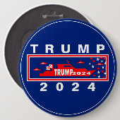 TRUMP 2024 BUTTON (Vorne & Hinten)