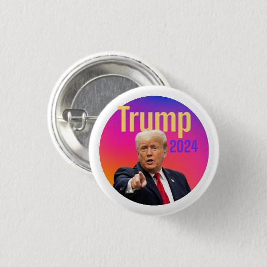 Trump 2024 Button (Vorne & Hinten)