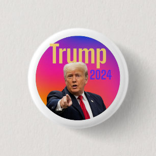 Trump 2024 Button