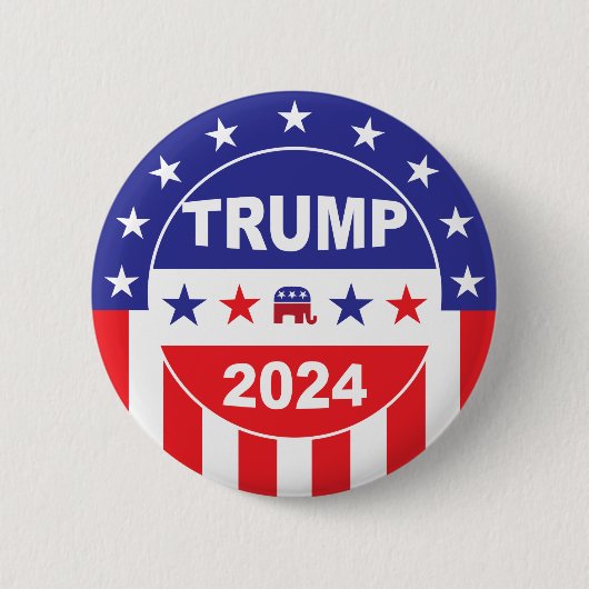 TRUMP 2024 BUTTON (Vorderseite)