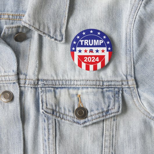 TRUMP 2024 BUTTON (Beispiel)
