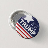 Trump 2024 button (Vorne & Hinten)