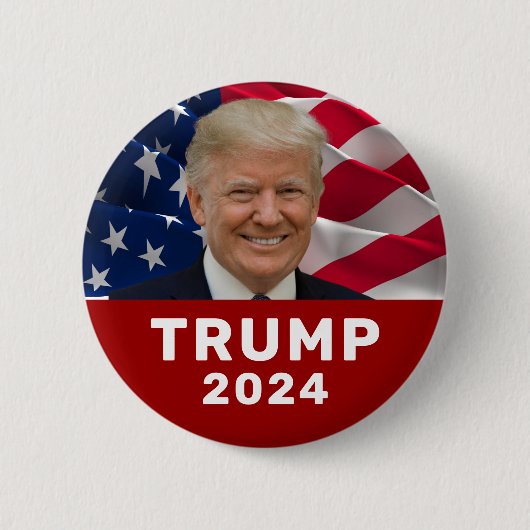 Trump 2024 button (Vorderseite)