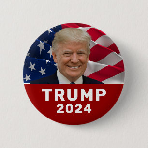 Trump 2024 button