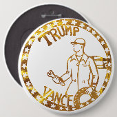 TRUMP 2024 BUTTON (Vorne & Hinten)