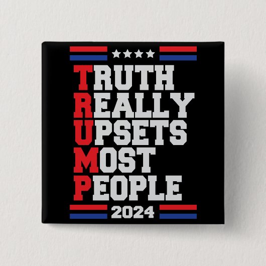 Trump 2024 button (Vorderseite)