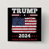 Trump 2024 button (Vorderseite)