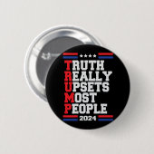 Trump 2024 button (Vorne & Hinten)