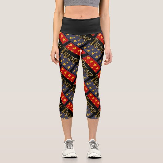 TRUMP 2024 CAPRI LEGGINGS (Vorderseite)