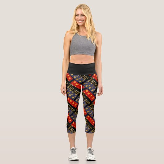 TRUMP 2024 CAPRI LEGGINGS (Vorderseite)