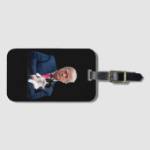 Trump 2024 Cat MAGA Funny Trump Cat Gepäckanhänger (Vorderseite (Horizontal))