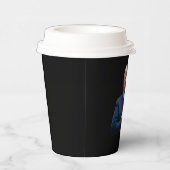 Trump 2024 Cat MAGA Funny Trump Cat Pappbecher (Rechts)