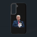 Trump 2024 Cat MAGA Funny Trump Cat Samsung Galaxy Hülle<br><div class="desc">Trump 2024 Cat MAGA Funny Trump Cat</div>