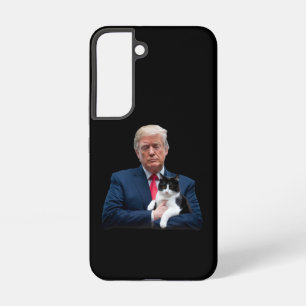 Trump 2024 Cat MAGA Funny Trump Cat Samsung Galaxy Hülle