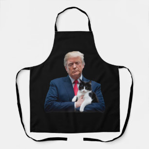 Trump 2024 Cat MAGA Funny Trump Cat Schürze
