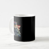 Trump 2024 Cats Lives-Problem Kaffeetasse (Vorderseite Links)