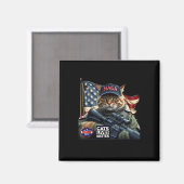 Trump 2024 Cats Lives-Problem Magnet (Vorderseite/Rückseite)