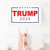 Trump 2024 Classic Rectangle-Logo Banner (Insitu)