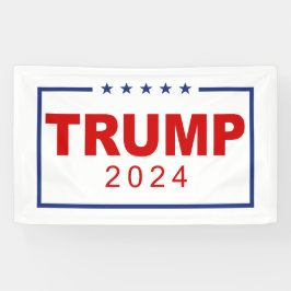 Trump 2024 Classic Rectangle-Logo Banner