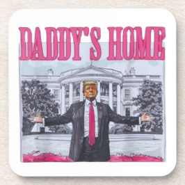 Trump 2024 DADDYs ZUHAUSE Getränkeuntersetzer