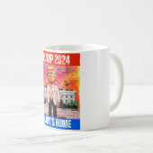 TRUMP 2024 DADDY'S ZUHAUSE KAFFEETASSE (VorderseiteRechts)