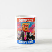TRUMP 2024 DADDY'S ZUHAUSE KAFFEETASSE (Mittel)