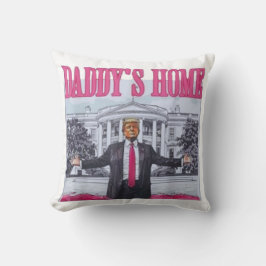 Trump 2024 DADDYs ZUHAUSE Kissen