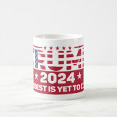 Trump 2024 - Das Beste steht noch bevor Kaffeetasse (Mittel)