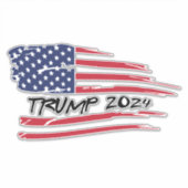 Trump 2024 Decal Aufkleber (Vorderseite)