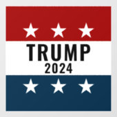 Trump 2024 Decal Fensteraufkleber (Blatt)