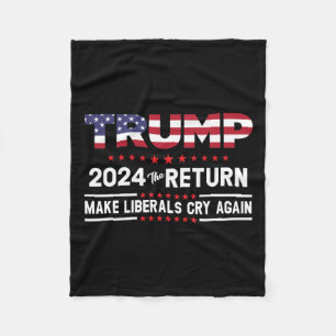 Trump 2024 Die Rückkehr - Die Liberalen wieder zum Fleecedecke