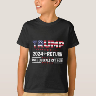 Trump 2024 Die Rückkehr - Die Liberalen wieder zum T-Shirt