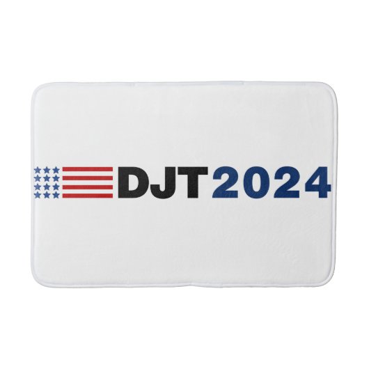 Trump 2024 DJT Badematte (Vorderseite)
