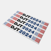 Trump 2024 DJT Fußmatte (Schrägansicht)