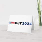 Trump 2024 DJT-Karte Karte (Vorderseite)