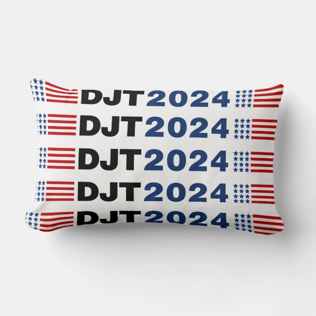 Trump 2024 DJT Lendenkissen (Vorderseite)