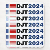 Trump 2024 DJT Mousepad (Vorne)