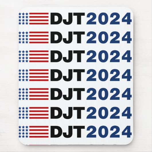Trump 2024 DJT Mousepad (Vorne)