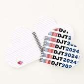 Trump 2024 DJT Notizblock (Innenseite)