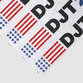Trump 2024 DJT Seidenpapier (Ausschnitt)