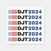 Trump 2024 DJT Serviette (Vorderseite)