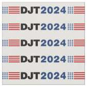 Trump 2024 DJT Stoff (Nahaufnahme)