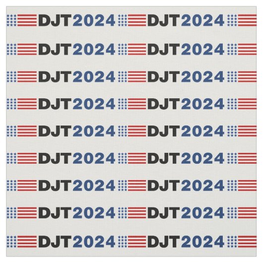 Trump 2024 DJT Stoff (Muster)