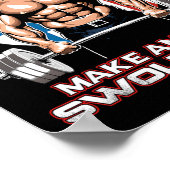 Trump 2024 Donald Pump macht Amerika wieder zum Sc Poster (Ecke)