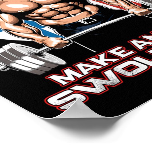 Trump 2024 Donald Pump macht Amerika wieder zum Sc Poster (Ecke)