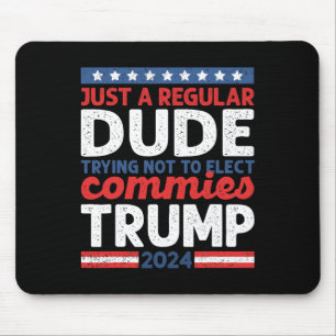 Trump 2024 Donald Trump Vance Nur ein normaler Typ Mousepad